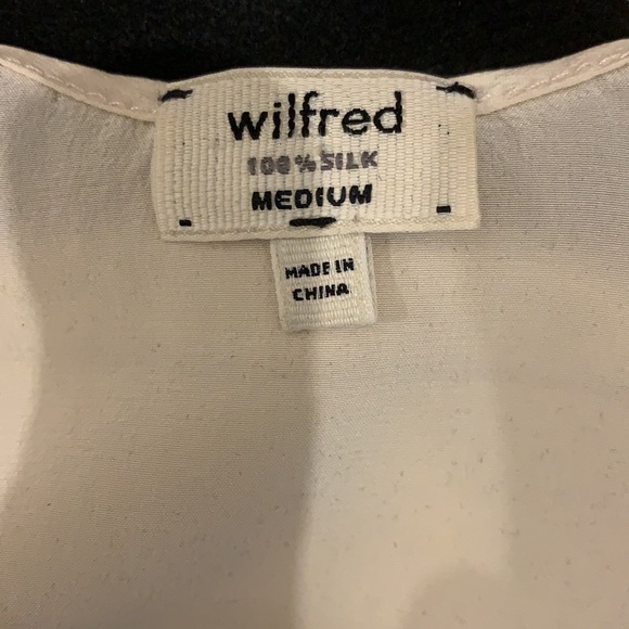 Wilfred 100% Silk Sleeveless Blouse - Picture 4 of 4